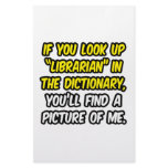 Librarian In Dictionary...My Picture Stationery Paper