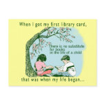 Librarian Library Postcards