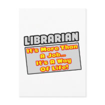 Librarian...More Than Job, Way of Life