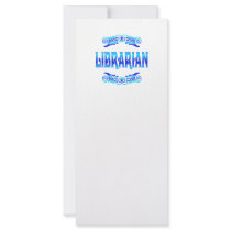 LIBRARIAN RACK CARD DESIGN