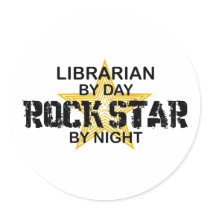 Librarian Rock Star by Night