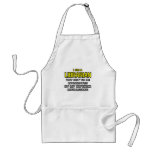 Librarian...Superior Intelligence aprons