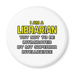 Librarian...Superior Intelligence magnets