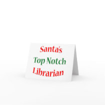 Librarian Top Notch Card