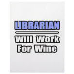 Librarian...Will Work For Wine letterhead