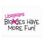 Librarians Have More Fun Postcard
