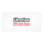 Librarians Make Great Lovers photo cards