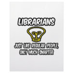 Librarians...Regular People, Only Smarter Letterhead Template