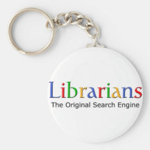 Librarians - The Original Search Engine Key Chains
