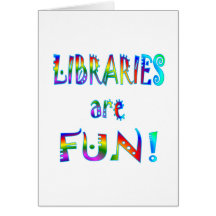 Libraries are Fun Card