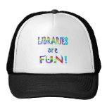 Libraries are Fun Hats