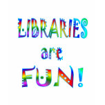 Libraries are Fun t-shirts