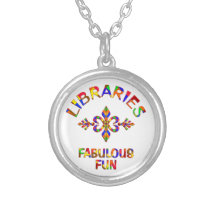Libraries Fabulous Fun Necklace