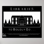 Libraries, to boldly go