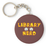Library Nerd Keychain
