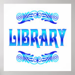 LIBRARY POSTER