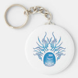 Library Work Skull Key Chain
