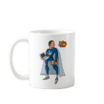 Libraryman with POW! mugs