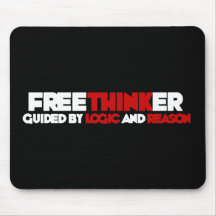 Libre penseur tapis de souris