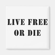 Libres vivants ou meurent magnets