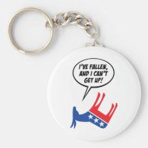 Libs Have Fallen And Can’t Get Up! Key Chain