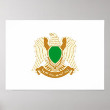 Libya Coat of Arms Posters