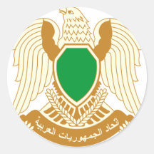 Libya coat of arms sticker