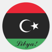 Libya Flag Stickers