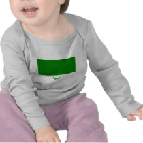 Libya Flag with Name in Arabic