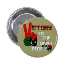 Libya - people army victory Artwork gifts Button
