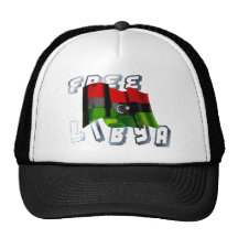 Libyan flag of Libya Independence Monarchy flag Hat
