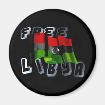 Libyan flag of Libya Independence Monarchy flag Fridge Magnet