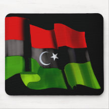 Libyan flag of Libya Independence Monarchy flag Mouse Pad