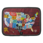 License Plate Map of the United States Planner