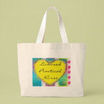 Licensed Practical Nurse Tote Bag bags