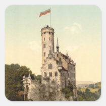 Lichtenstein Castle Postcard stickers