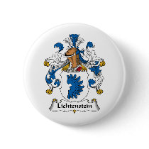 Lichtenstein Family Crest Pin