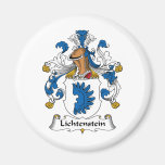 Lichtenstein Family Crest Fridge Magnets
