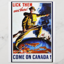 Lick Them Over There Custom Flyer