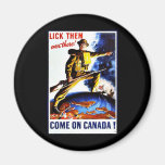 Lick Them Over There Fridge Magnet