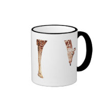 "Licker" Giraffe Wildlife Animal Watercolor Mug