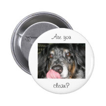 Licking Dog Pin