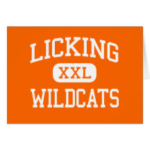 Licking - Wildcats - High - Licking Missouri Greeting Card