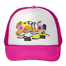 Licorice Allsorts Hat