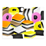 Licorice Allsorts Postcard