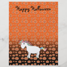 Licorne de Halloween Tract Personnalisé
