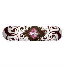 Licorne héraldique skateboards customisés