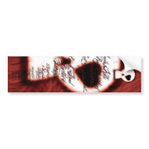 Lie Like a Politician tall sticker Bumper Sticker