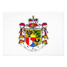 Liechtenstein Coat of Arms Invitation