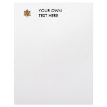 Liechtenstein Coat of Arms Letterhead Design